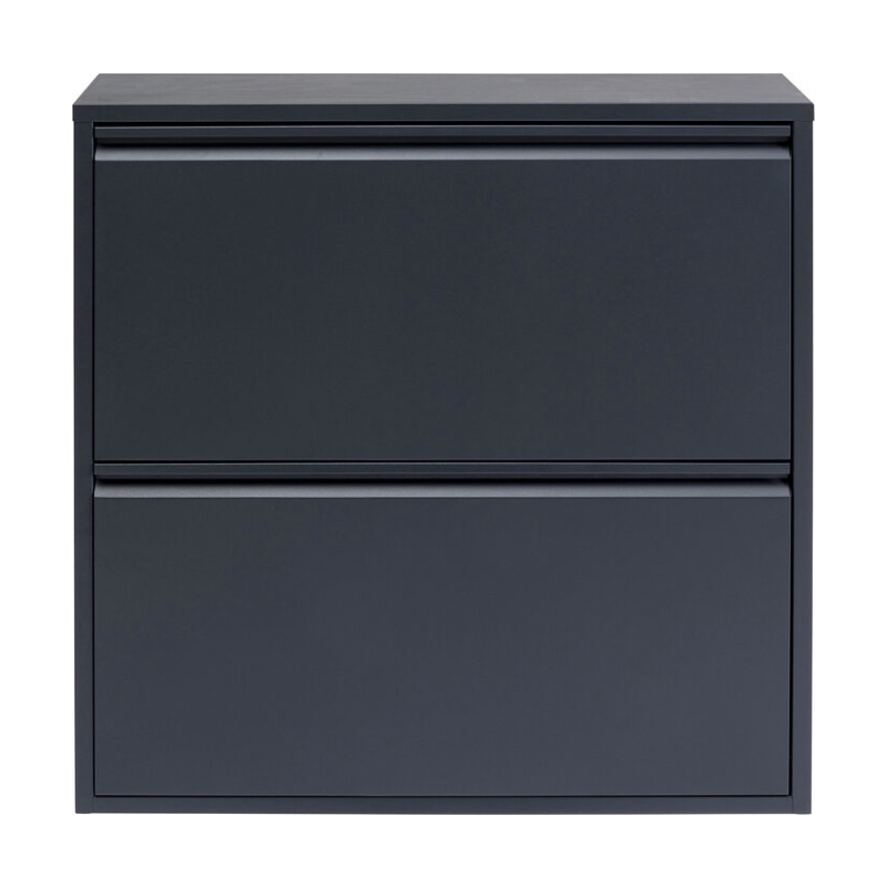 Skoskåp Antracitgrå Litet