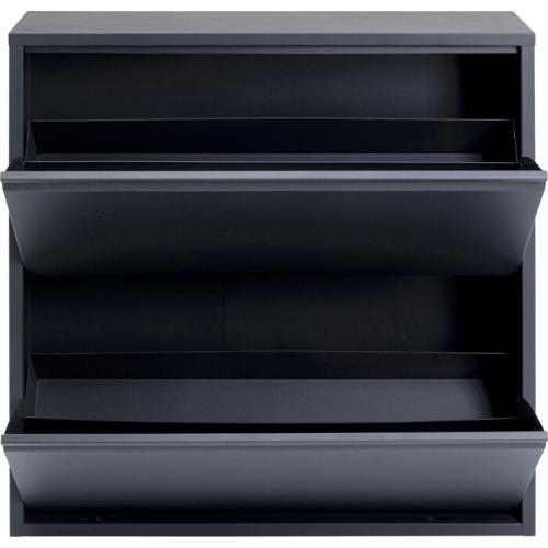 Skoskåp Antracitgrå Litet