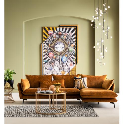 Soffa Merano Höger - Curry