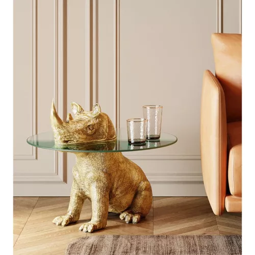 Sidobord Noshörning - Ø65cm