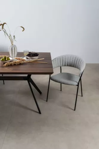 Stol Isabelle - Grå, 2-set