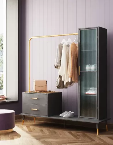 Garderob Modern Industry - Hallförvaring, 170x180cm