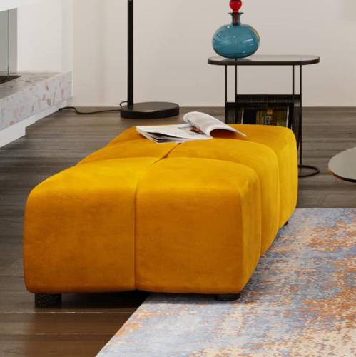 Sittpuff Belami - Modul, Gul sammet