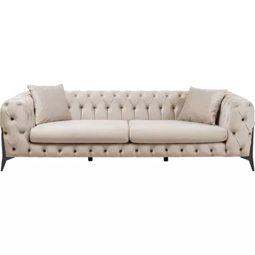 Soffa Bellissima 3-sits taupe