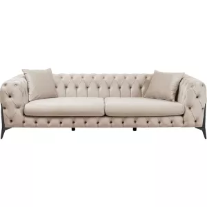 Soffa Bellissima 3-sits taupe