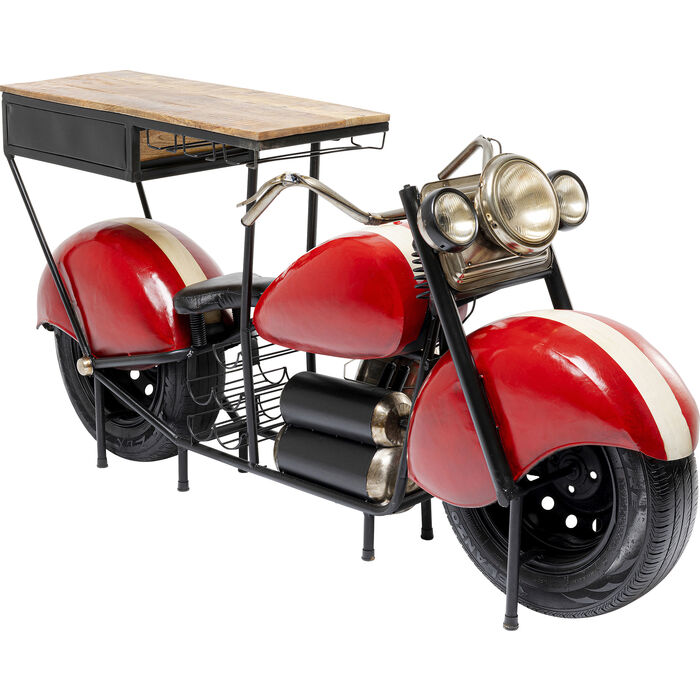 Bar Motorcykel Röd