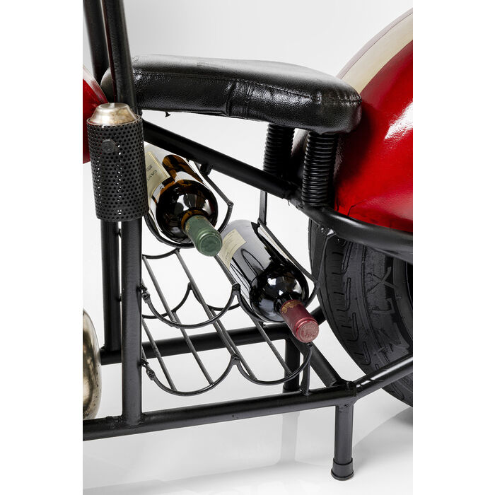 Bar Motorcykel Röd