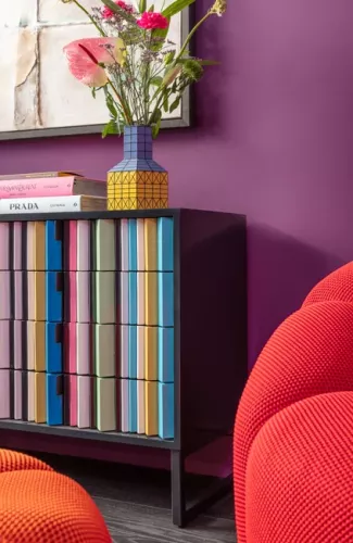 Sideboard Konsertina - Flerfärgad 186x74cm