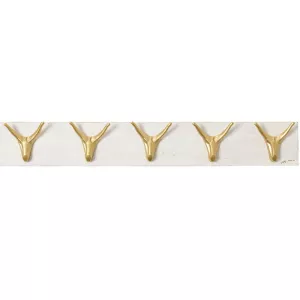 Hängare Bull - Vit/Guld 75cm