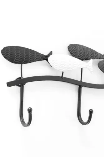 Klädhängare Flow - Svart/Vit