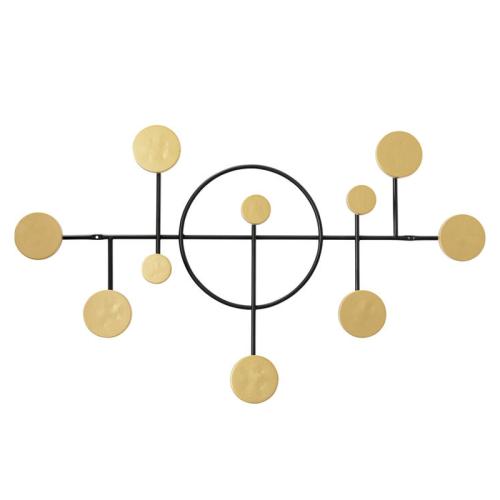 Klädhängare Cirklar - Guld 79cm