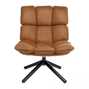 Snurrfåtölj Jonas - Brun