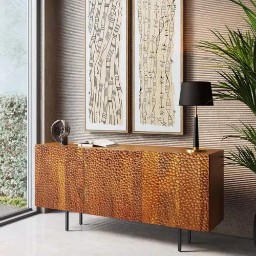 Sideboard Trästruktur 160x75cm