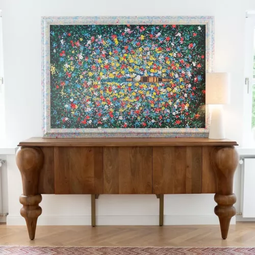 Sideboard Muse - Mango trä, 200x88cm