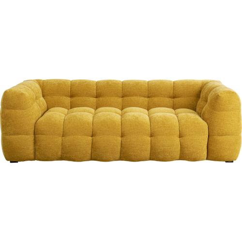 Soffa 3-sits Salamanca gul 240 cm