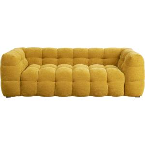 Soffa 3-sits Salamanca gul 240 cm