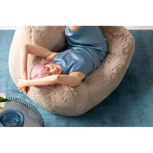 Loungefåtölj Teddy – Creme large