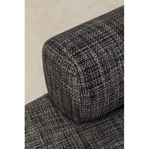 Hörnsoffa Bow - Grå, 334x180cm