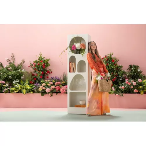 Hylla Paco vit 180x48 cm