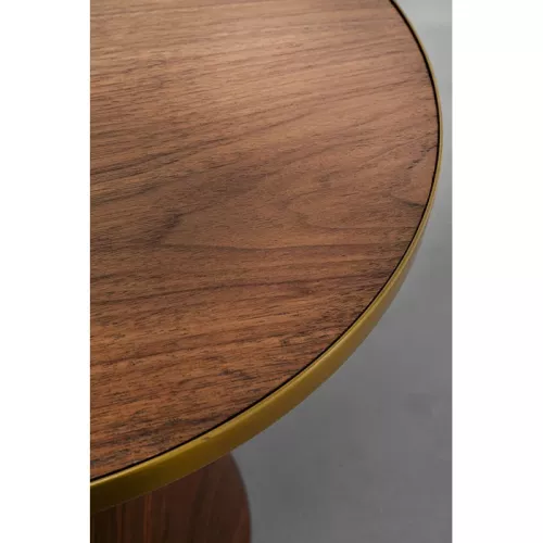 Soffbord Konisk – Valnöt, Ø50 cm