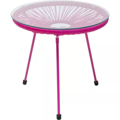 Sidobord Acapulco Mono rosa 50 cm
