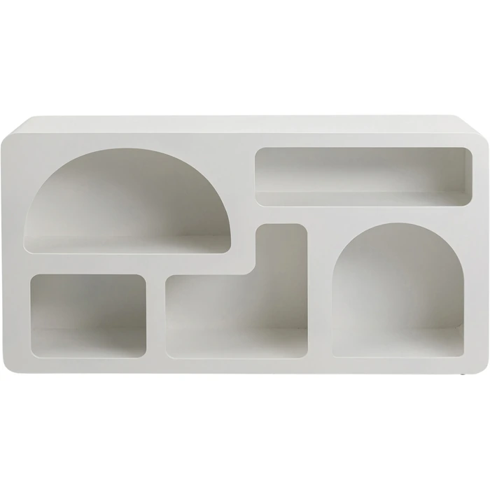 Hylla Paco vit 140x75 cm
