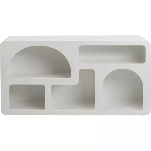 Hylla Paco vit 140x75 cm