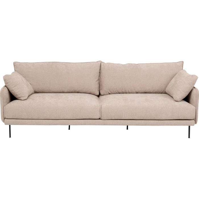 Soffa Edna krämvit, 245 cm