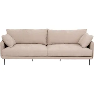 Soffa Edna krämvit, 245 cm
