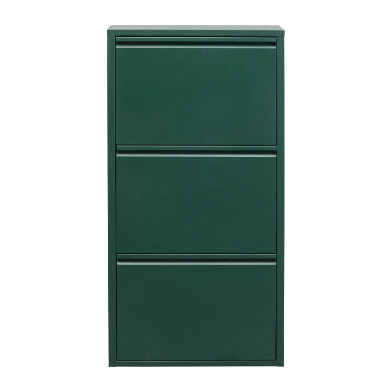 Skoskåp Mörkgrön