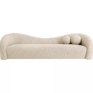 Soffa – Melange Creme, 3-sits (261 cm)