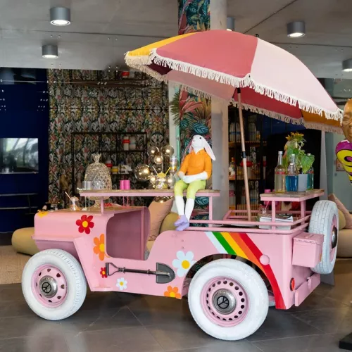 Bar Flower Power Car 241 cm