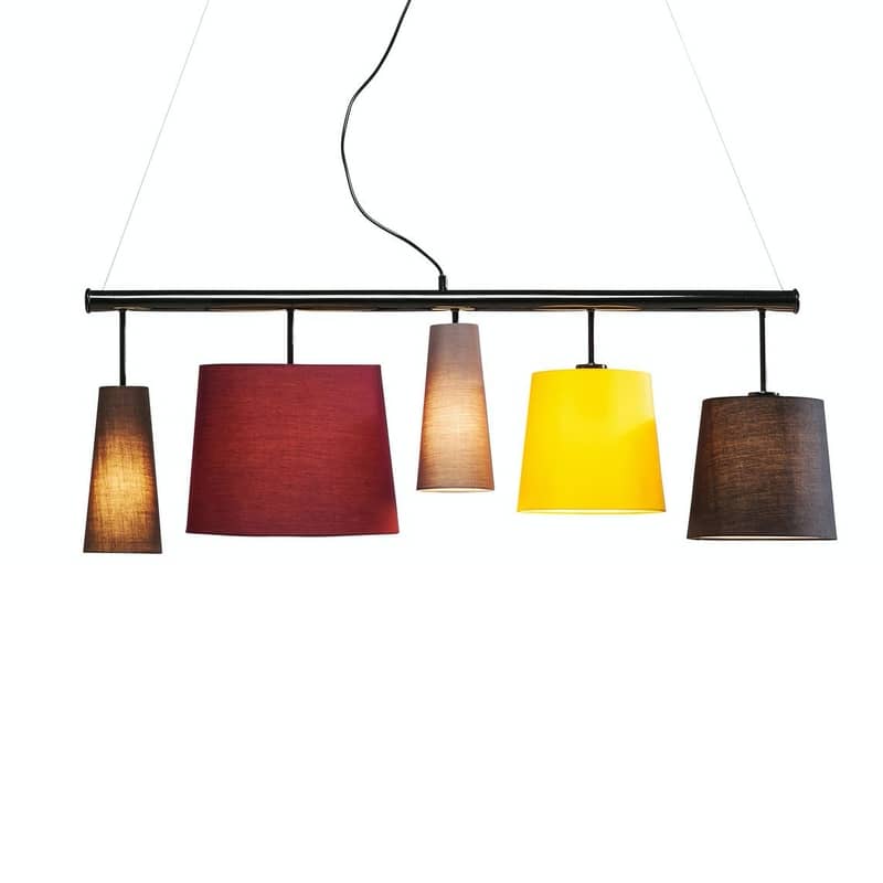 Taklampa Parecchi, flerfärgad 100 cm