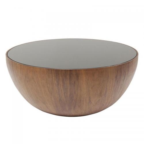 Soffbord Rund Valnöt