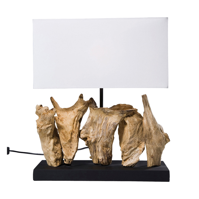 Bordslampa Nature – Drivved, 43 cm