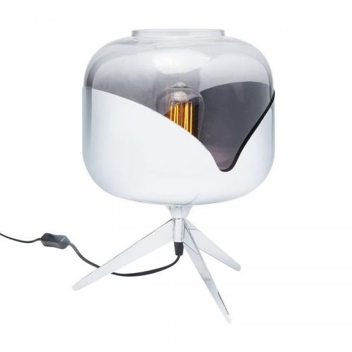 Bordslampa Meryll Krom rund