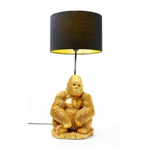 Bordslampa Gorilla - Guld/Svart