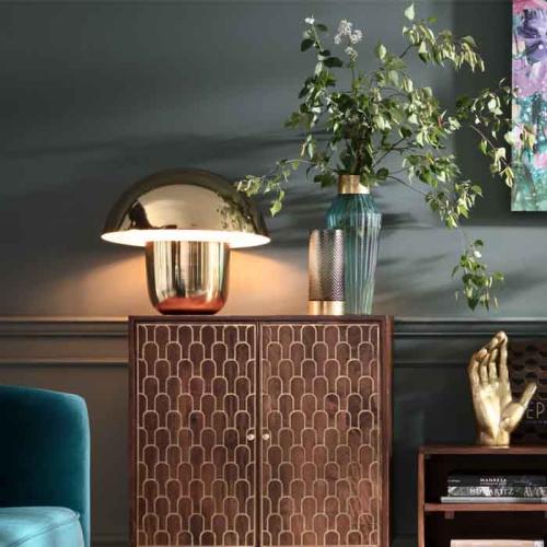 Bordslampa Svampen mässing