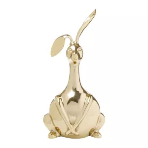Dekor Kanin Guld - 37cm