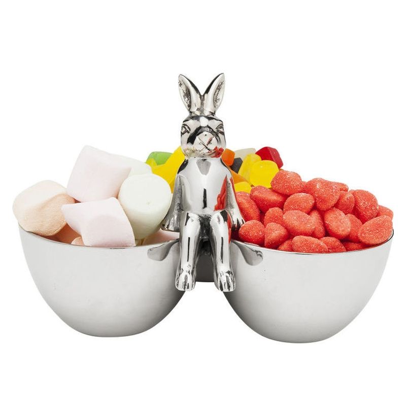 En söt skål i påsk-tema för godis och snacks