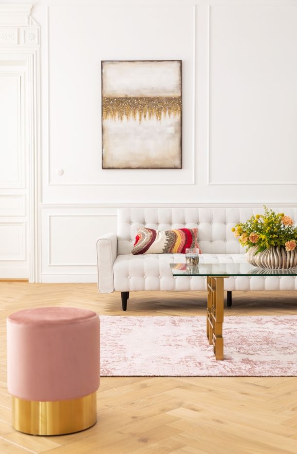 Eleganta inredningsdetaljer och möbler