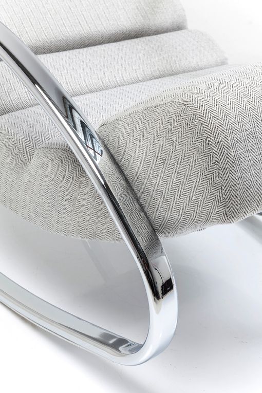 Fåtölj Rocking Manhattan grå | Fåtöljer | Wohnzimmer.se