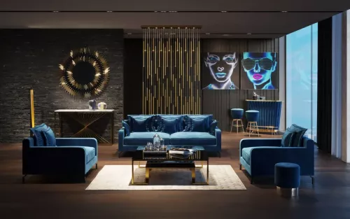 Pendelarmatur Pipes Rose brass