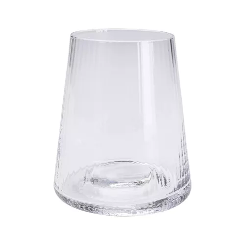 Dricksglas Räfflat Glas, 4-pack