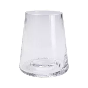Dricksglas Räfflat Glas, 4-pack