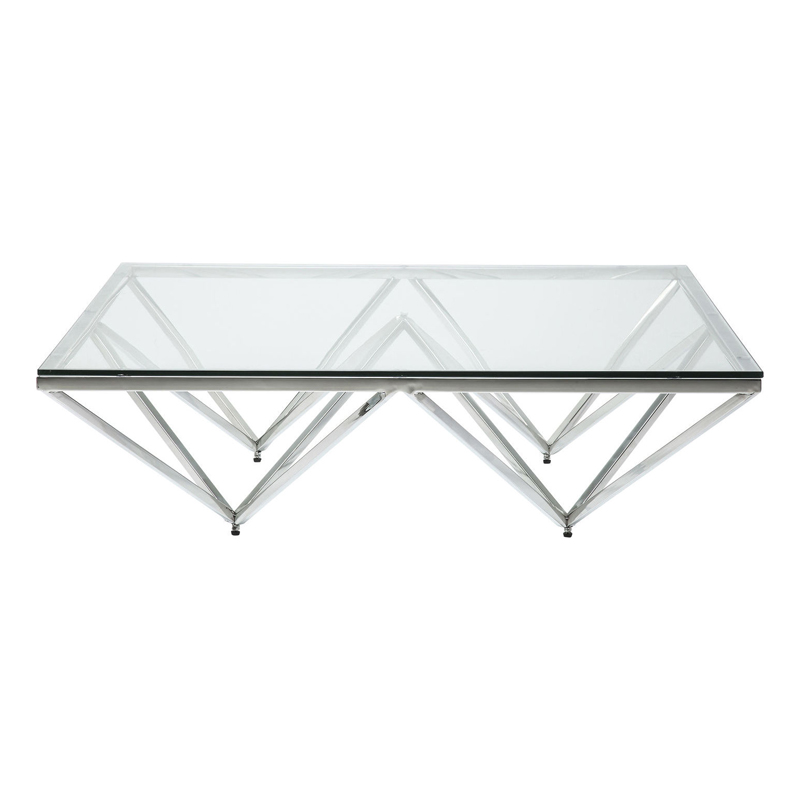 Soffbord Geometry Silver