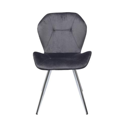 Stol Viva Grå & Silver