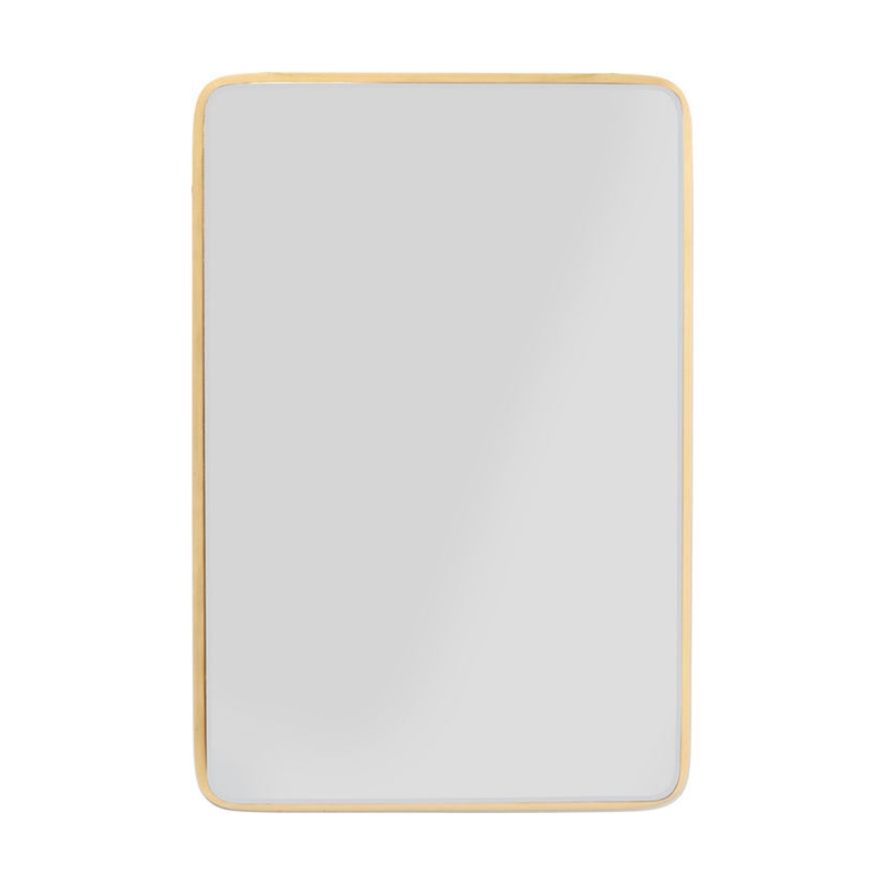 Spegel Simplicity Guld 94x64 cm