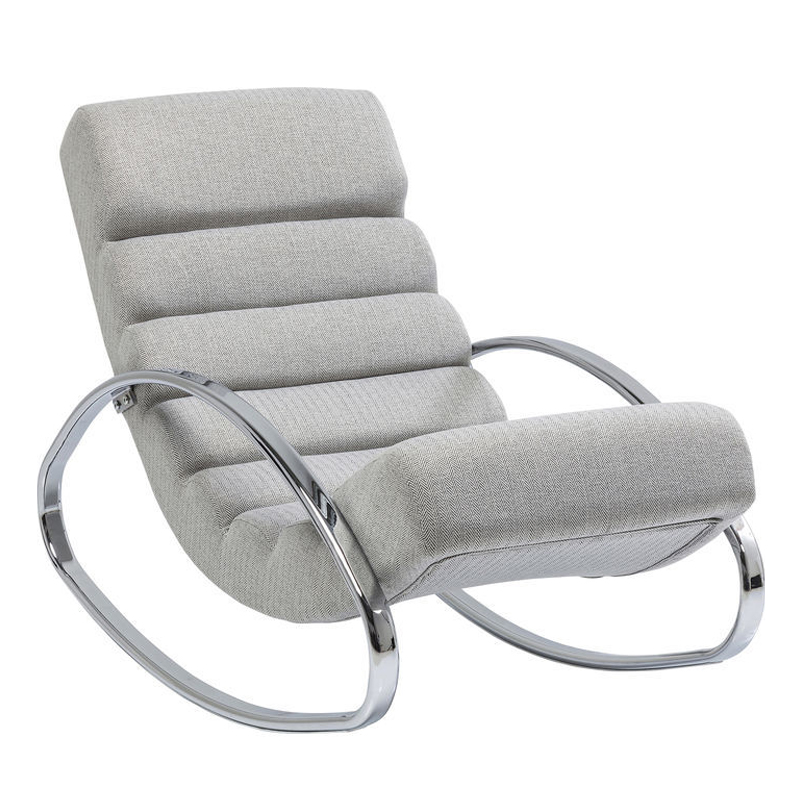 Fåtölj Rocking Manhattan grå | Fåtöljer | Wohnzimmer.se