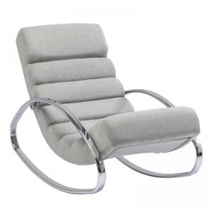 Fåtölj Rocking Manhattan grå